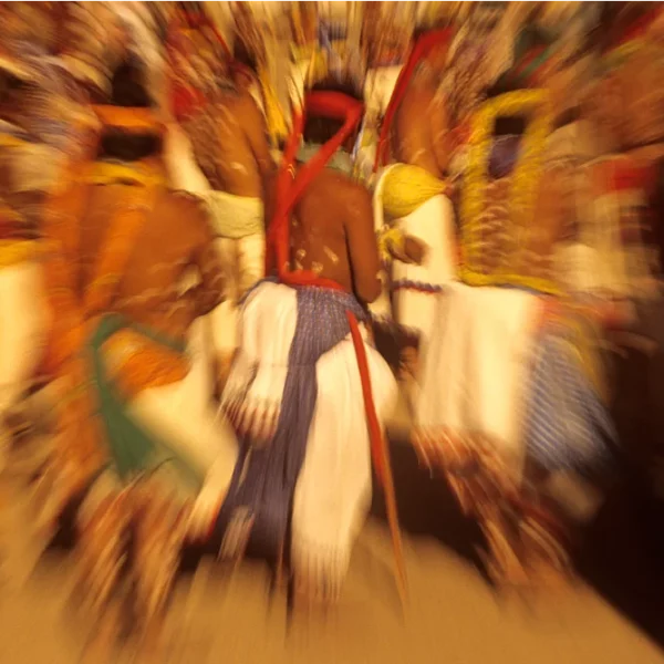 Hombre rarámuri, Semana Santa, Norogachi, Chihuahua.