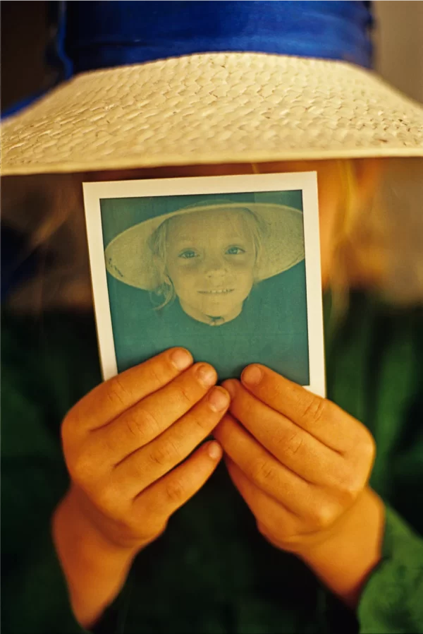 Niña menonita, Salamanca, Quintana Roo.