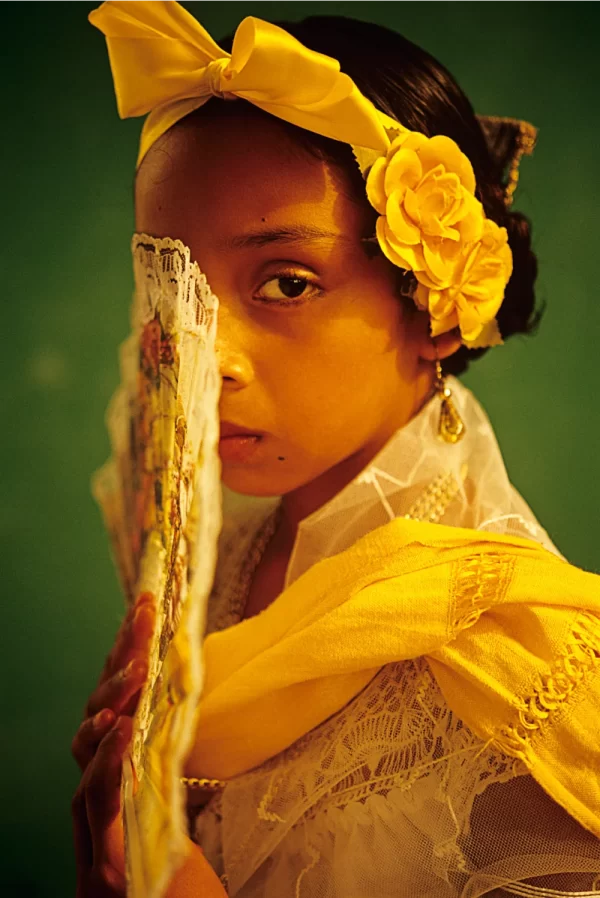 Niña jarocha, Tlacotalpan, Veracruz.