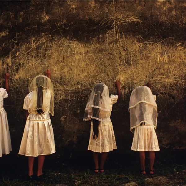 Niñas otomíes, Zozocolco de Hidalgo, Veracruz.