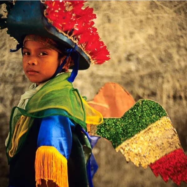 Niño otomí, Zozocolco de Hidalgo, Veracruz.