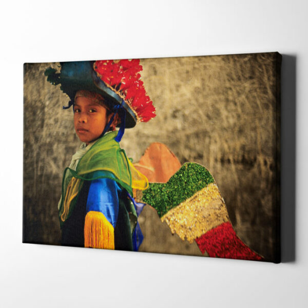 Niño otomí, Zozocolco de Hidalgo, Veracruz.